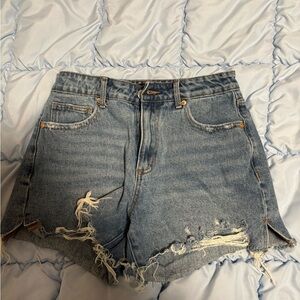 Denim Distressed Women Shorts